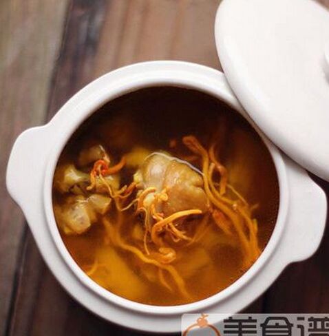 虫草花煲鸡汤的做法-美味佳肴-三支脚人才网
